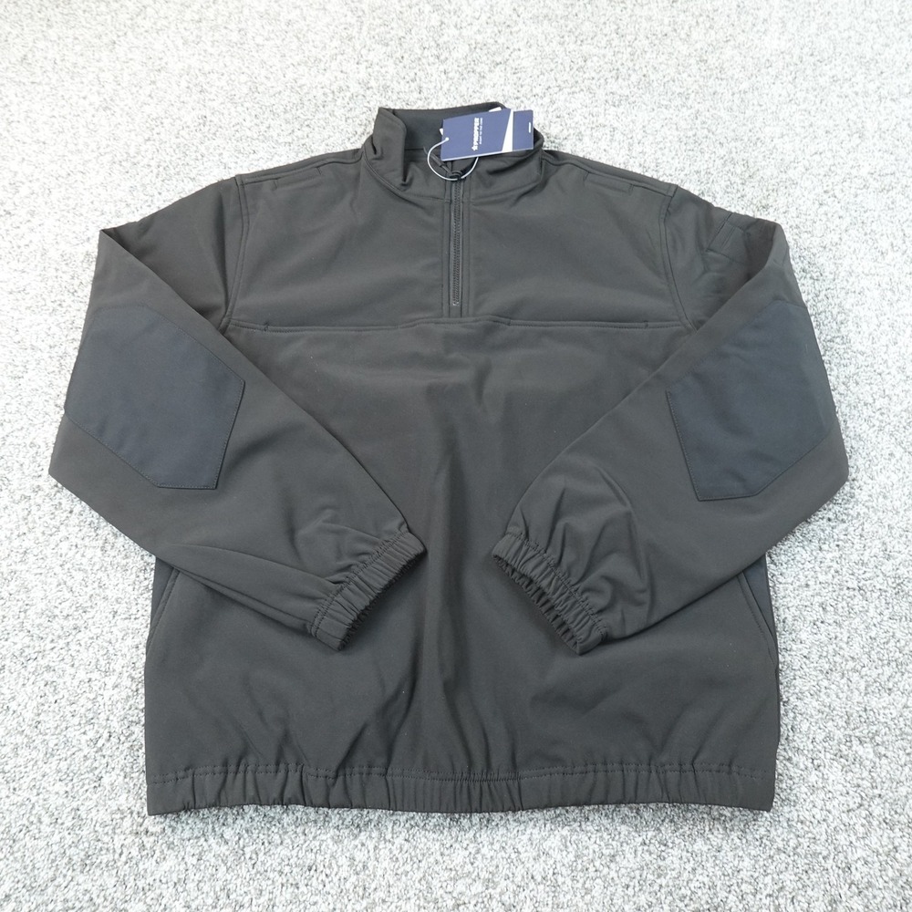 NEW Propper Jacket Mens S Black Softshell 1/4 Zip Pullover Tactical Outdoor Coat